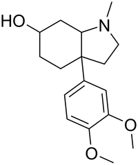 Mesembranol molecule structure